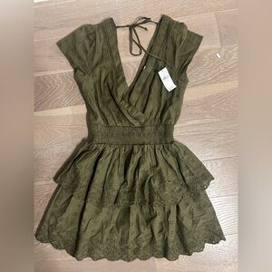 NWT - American Eagle Olive Green Dress